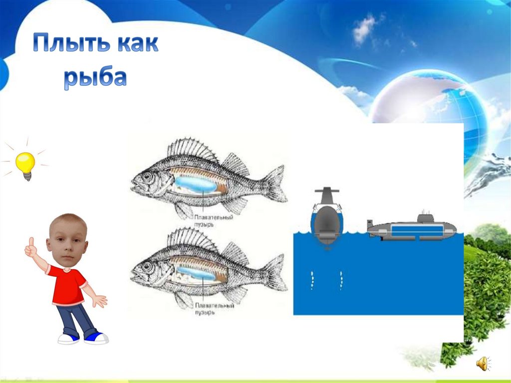 Плыть как рыба