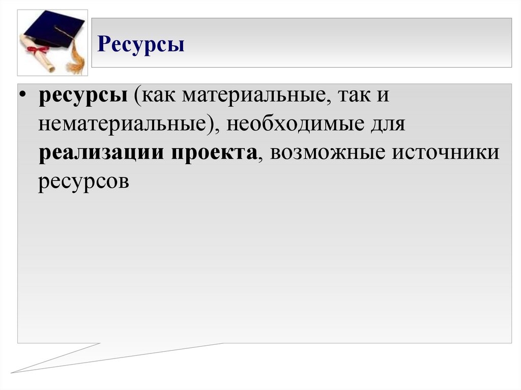 Ресурсы