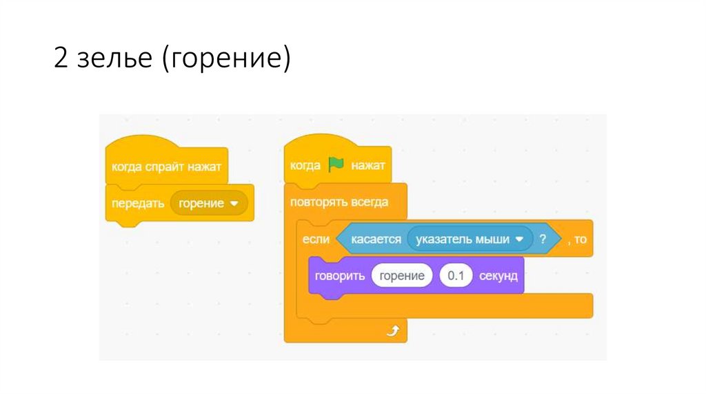 2 зелье (горение)