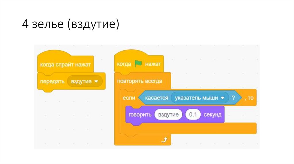 4 зелье (вздутие)