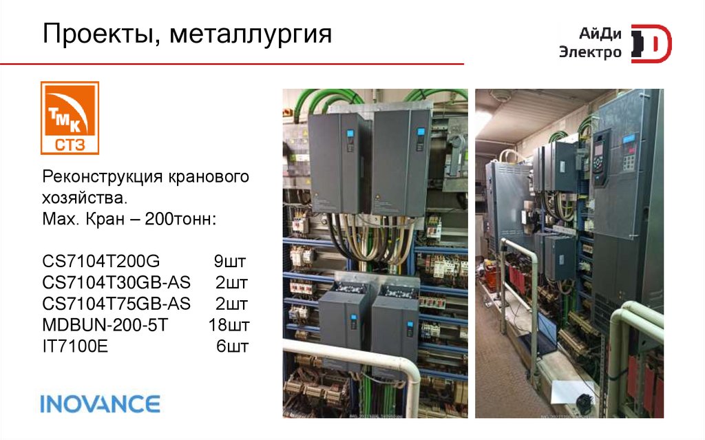 Проекты, металлургия