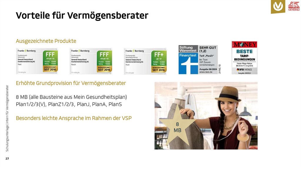 Vorteile für Vermögensberater