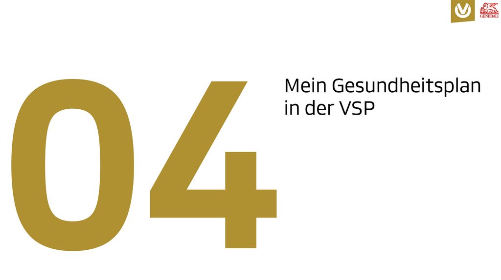 Mein Gesundheitsplan in der VSP