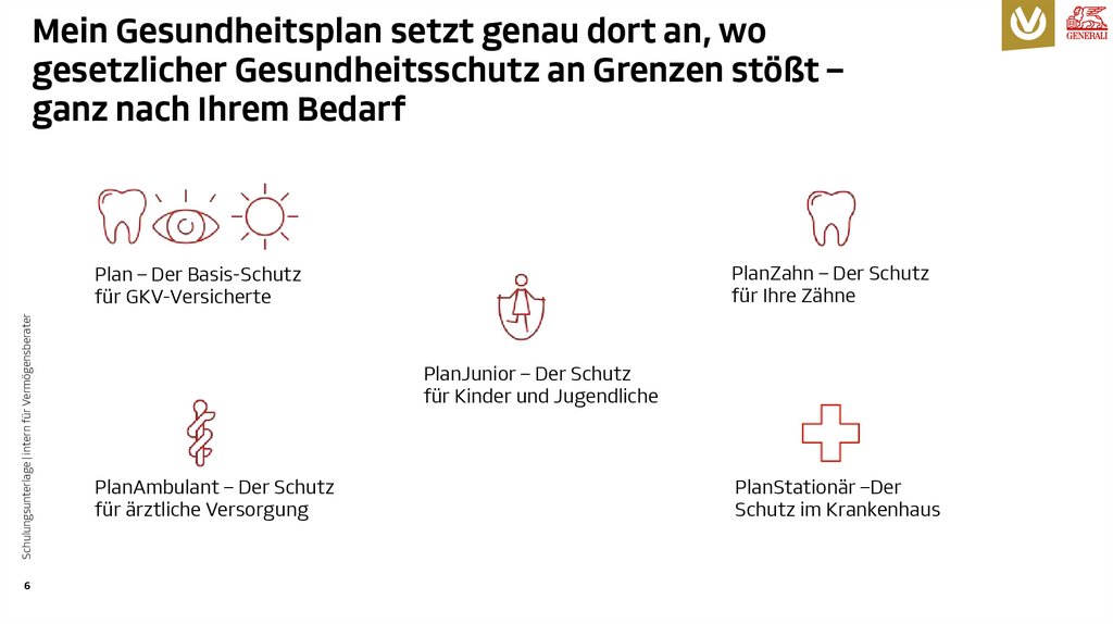 Mein Gesundheitsplan setzt genau dort an, wo gesetzlicher Gesundheitsschutz an Grenzen stößt – ganz nach Ihrem Bedarf