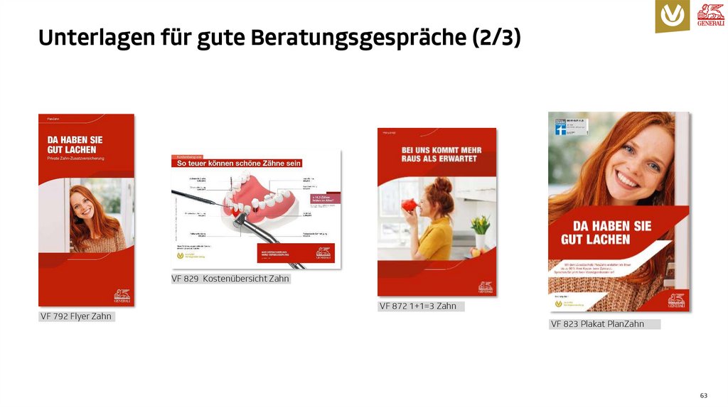 Unterlagen für gute Beratungsgespräche (2/3)