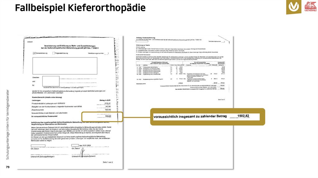 Fallbeispiel Kieferorthopädie