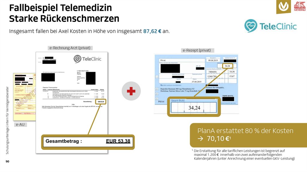 Fallbeispiel Telemedizin Starke Rückenschmerzen