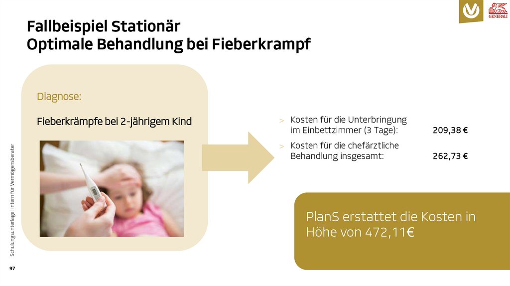 Fallbeispiel Stationär Optimale Behandlung bei Fieberkrampf
