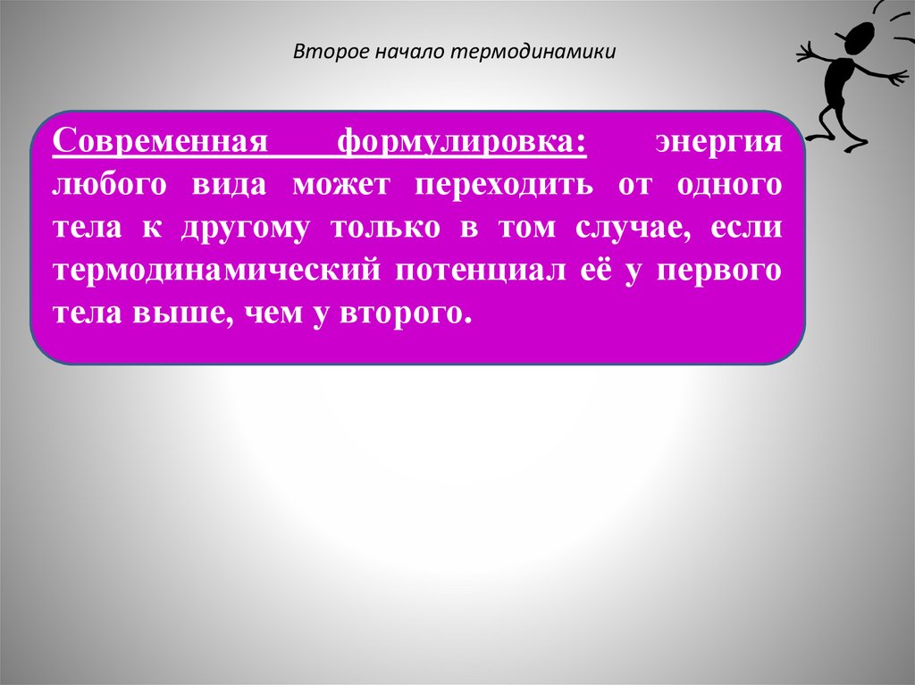 Второе начало термодинамики