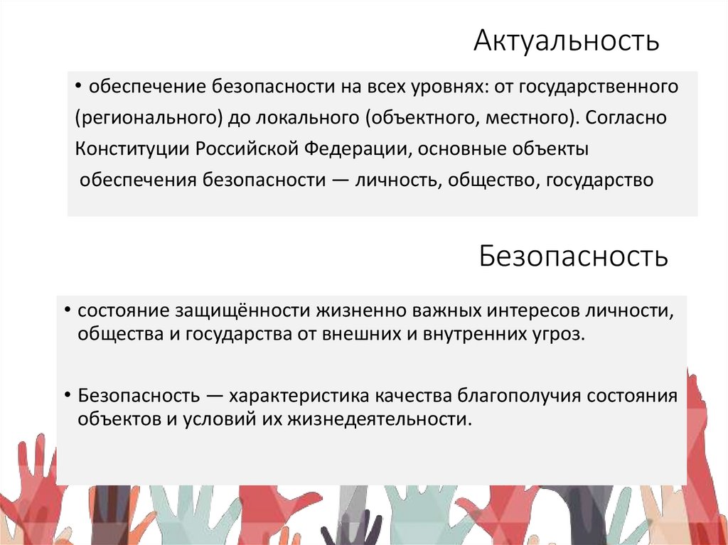 Актуальность