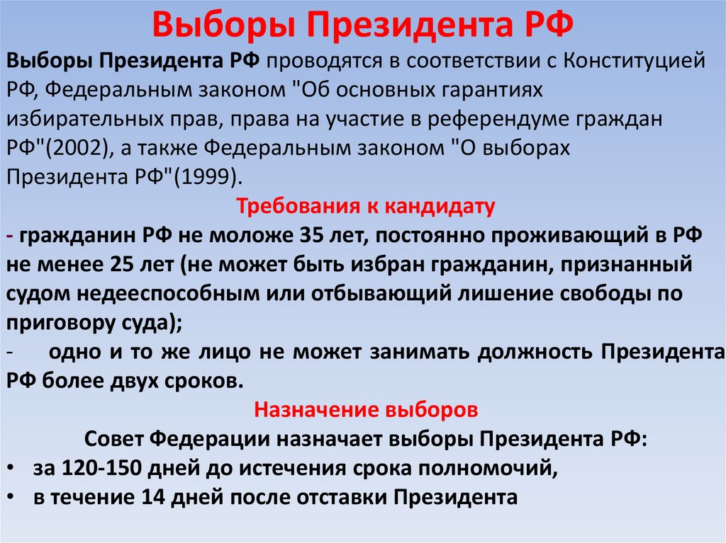 Выборы Президента РФ