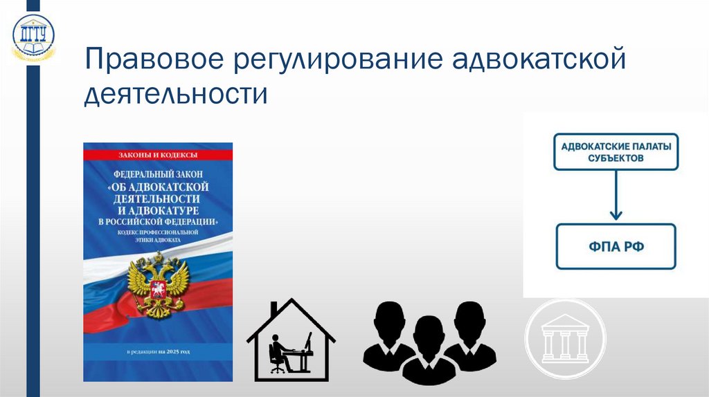 Правовое регулирование адвокатской деятельности
