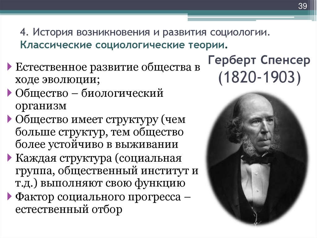Герберт Спенсер (1820-1903)