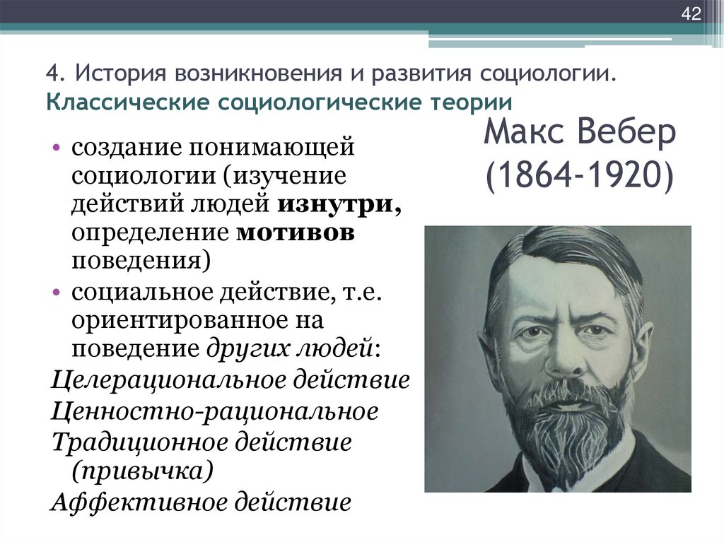 Макс Вебер (1864-1920)