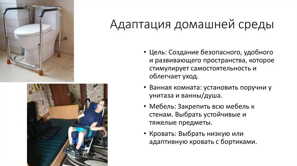 Адаптация домашней среды