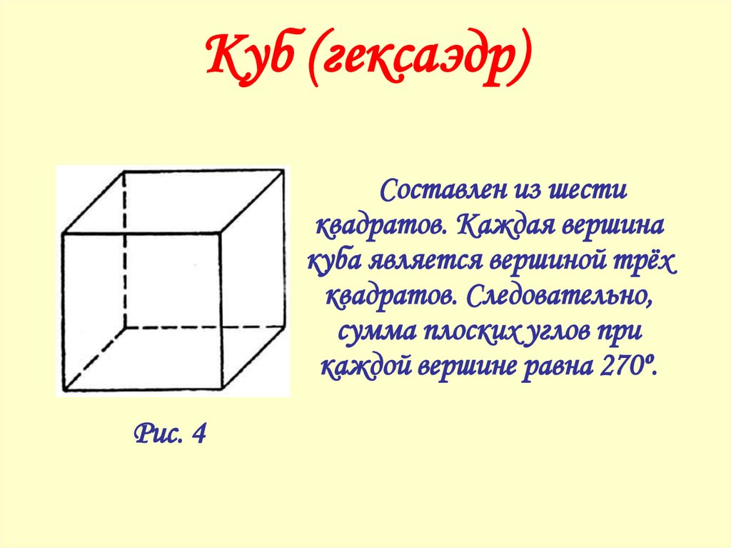Куб (гексаэдр)