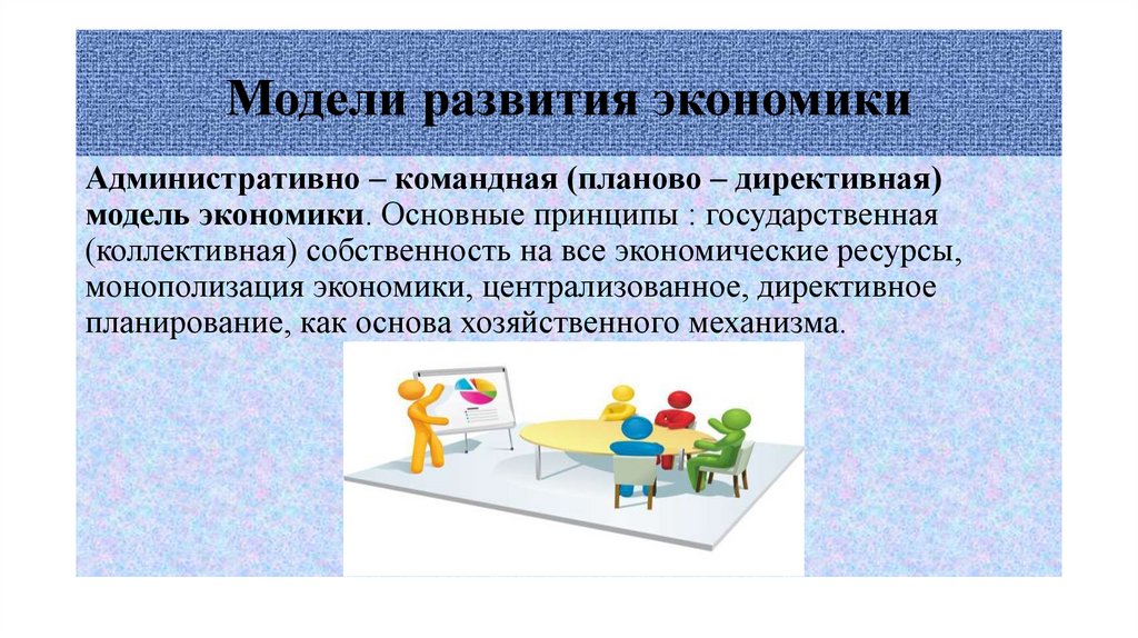 Модели развития экономики