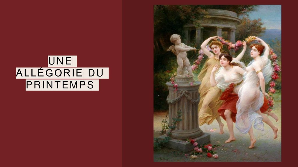 Une allégorie du printemps