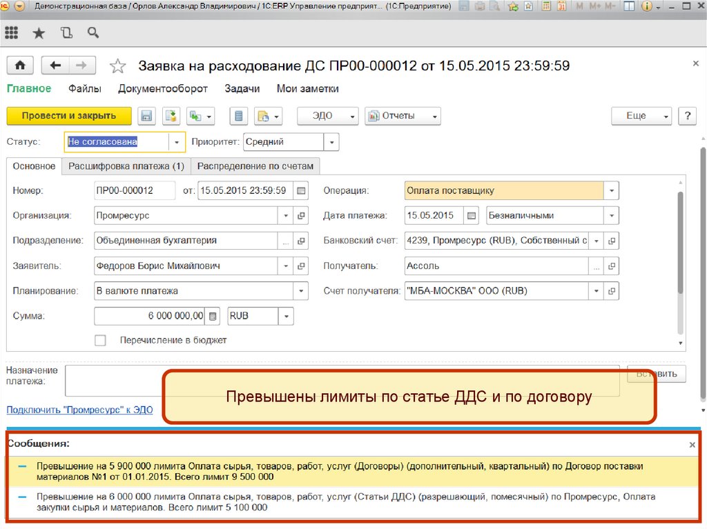 Инструментарий планирования, исполнения, контроля и анализа бюджета движения денежных средств