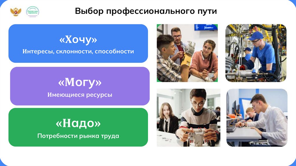 Выбор профессионального пути