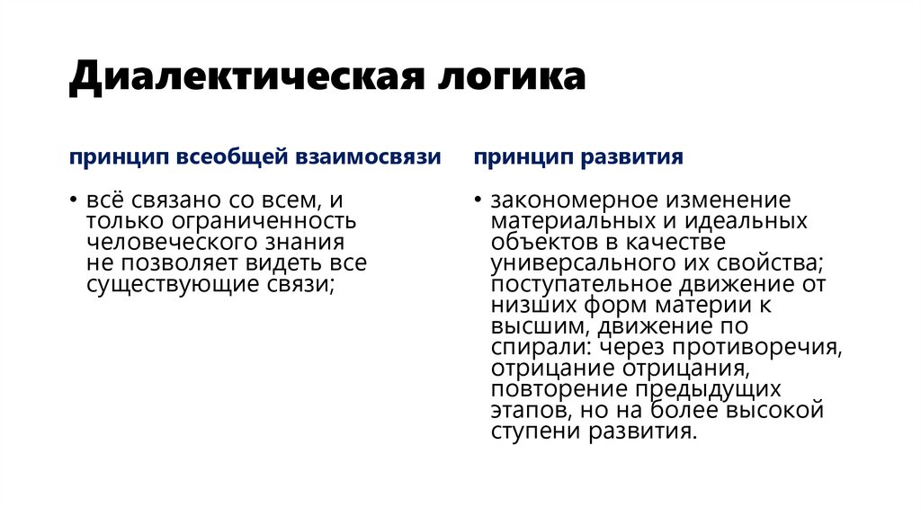 Диалектическая логика