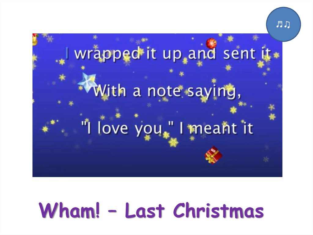 Wham! – Last Christmas