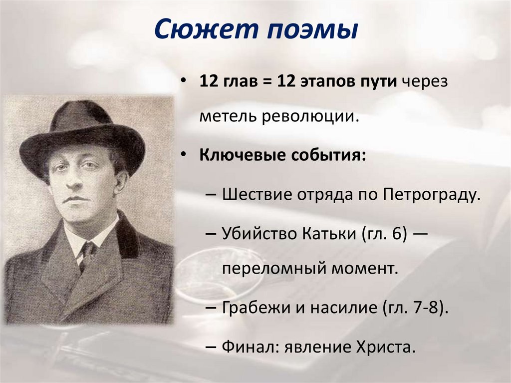 Сюжет поэмы