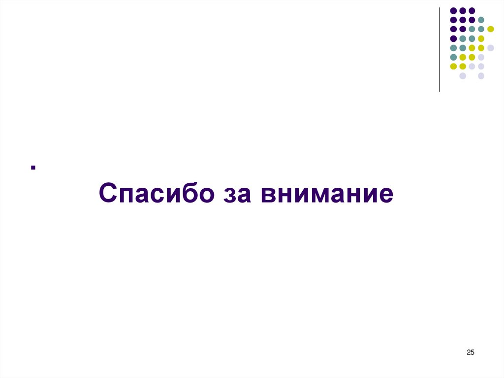 . Спасибо за внимание