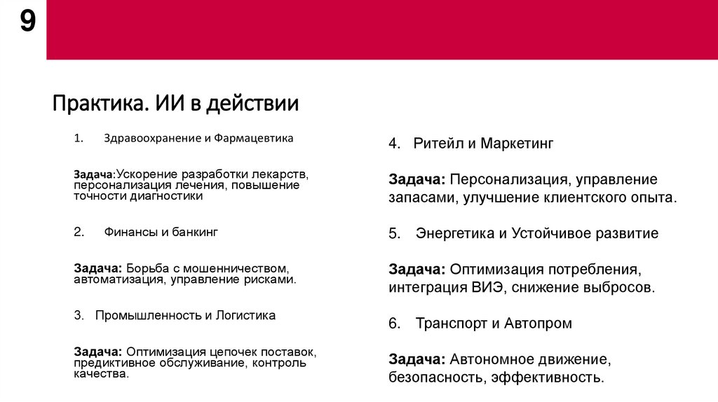 Практика. ИИ в действии