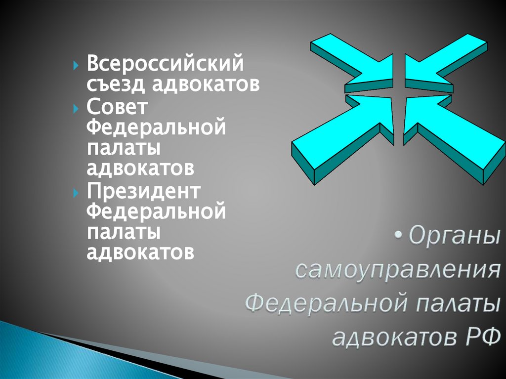 Органы самоуправления Федеральной палаты адвокатов РФ