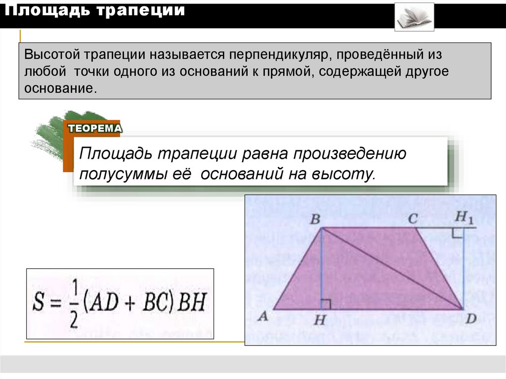 Площадь трапеции