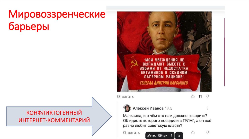 Мировоззренческие барьеры