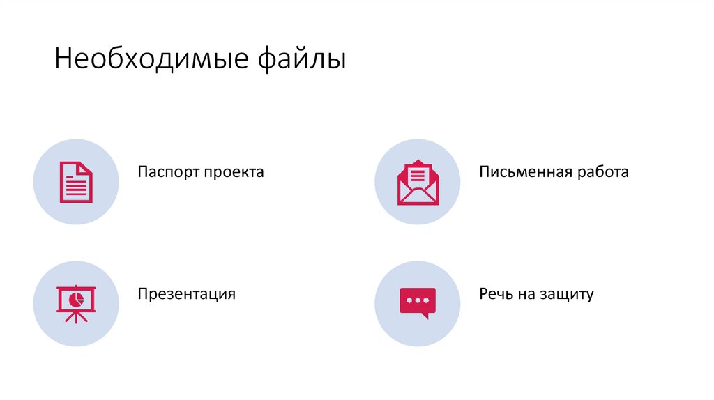 Необходимые файлы