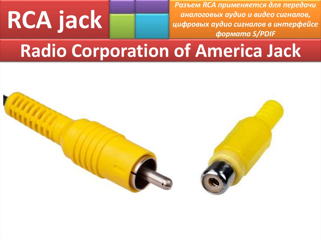 RCA jack