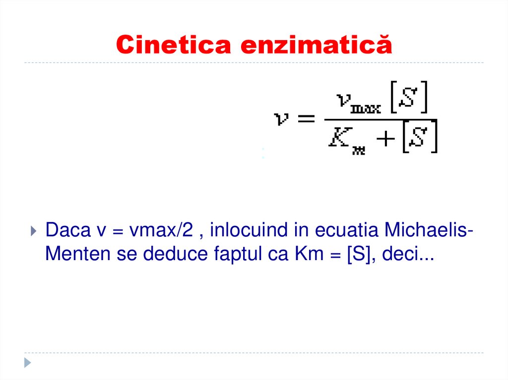 Cinetica enzimatică