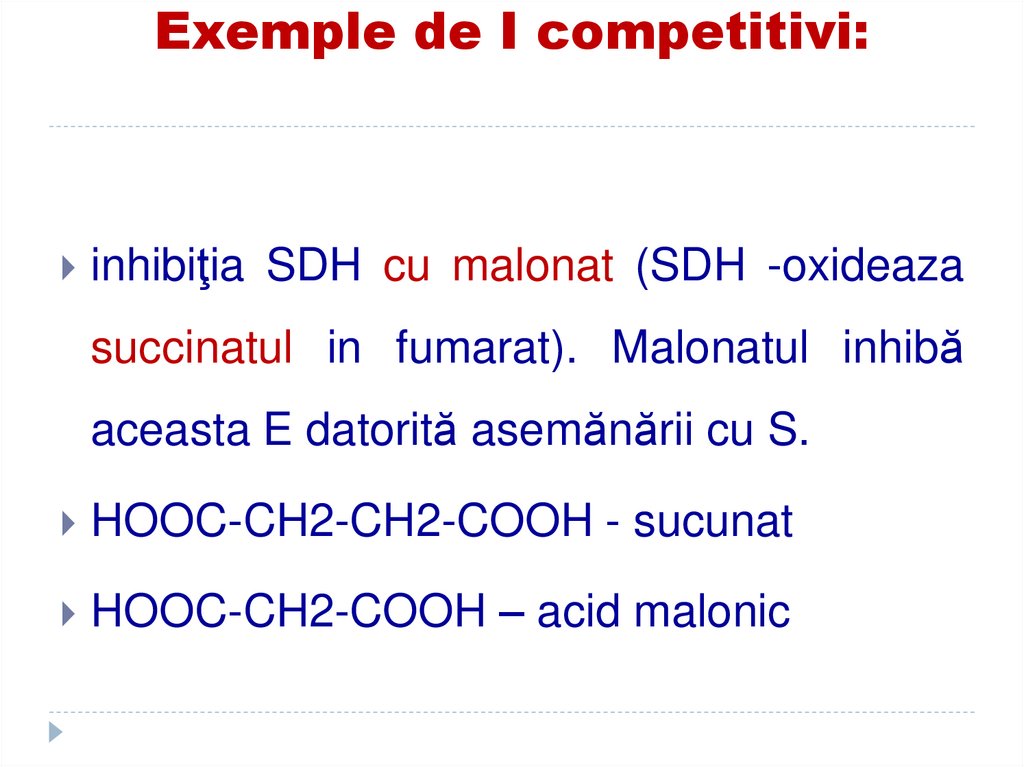 Exemple de I competitivi: