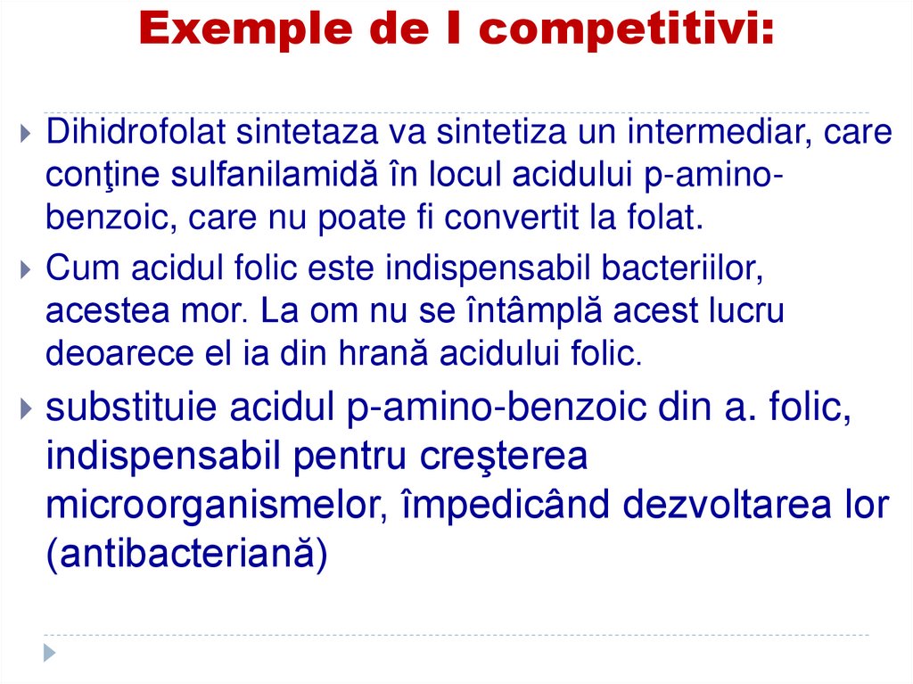 Exemple de I competitivi: