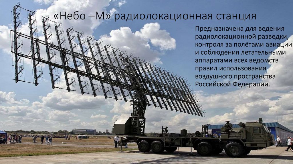 «Небо –М» радиолокационная станция