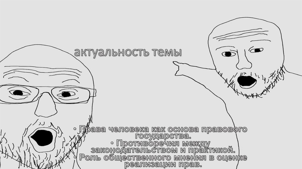 актуальность темы