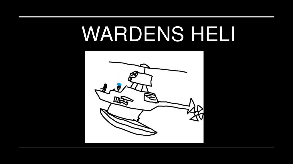 Wardens heli
