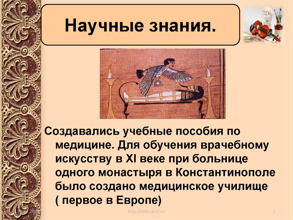 Научные знания.