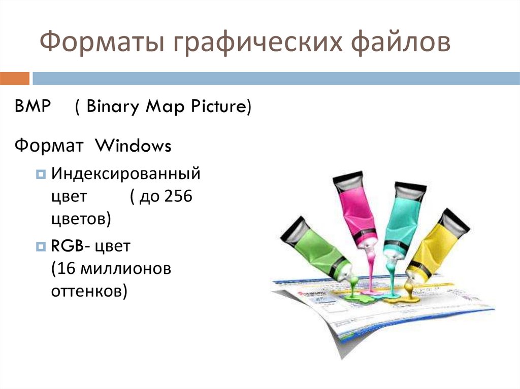 Форматы графических файлов