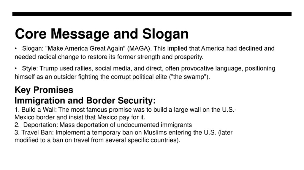 Core Message and Slogan