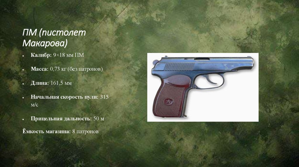 ПМ (пистолет Макарова)