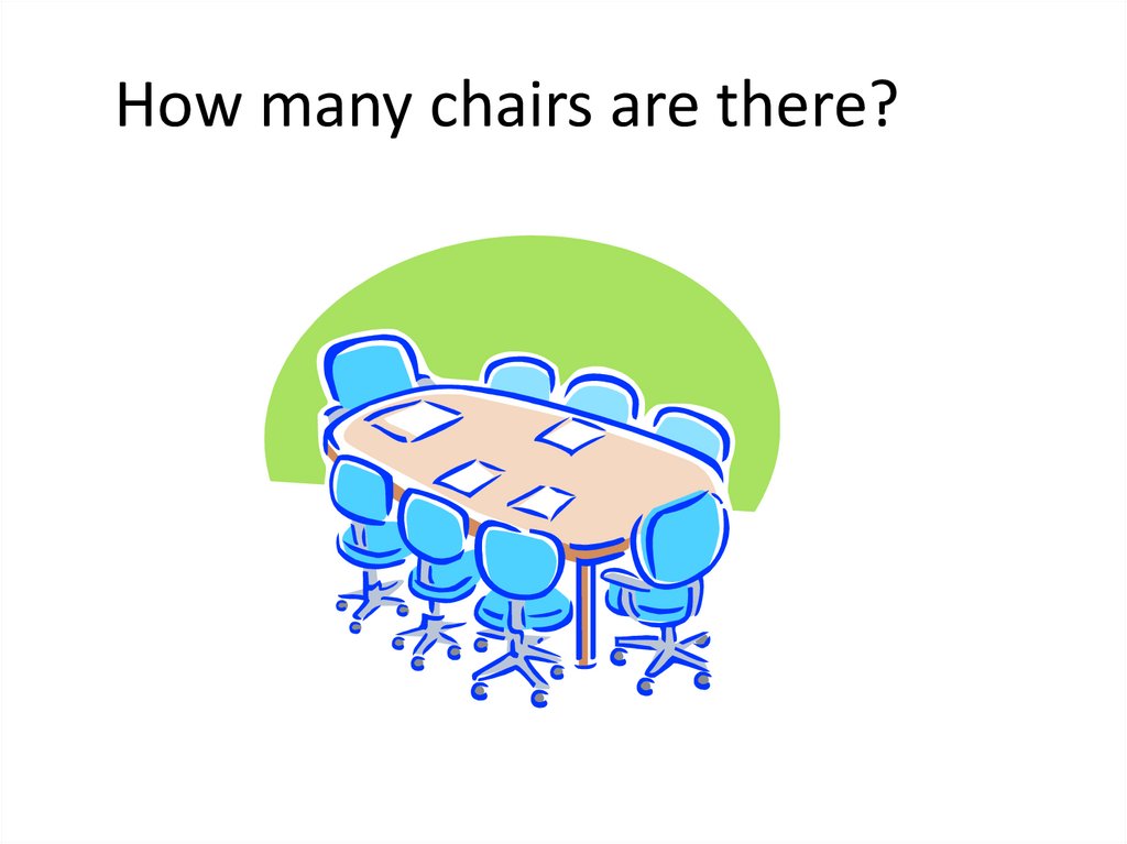 How many chairs are there?