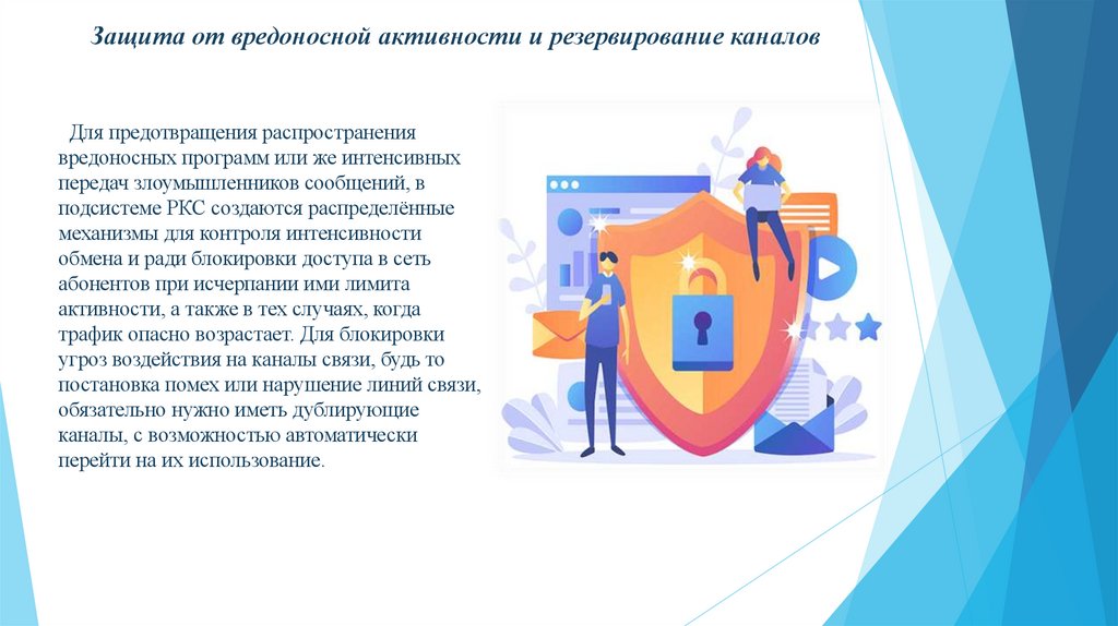 Защита от вредоносной активности и резервирование каналов