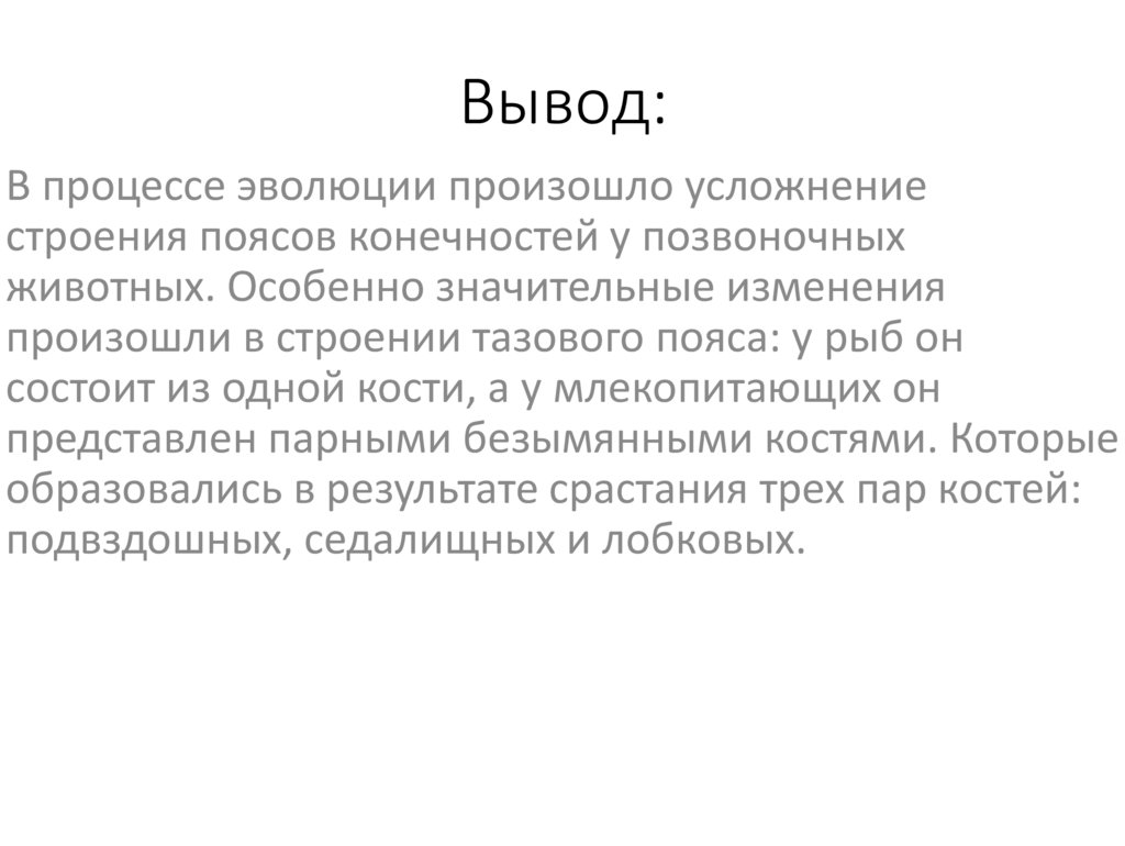 Вывод: