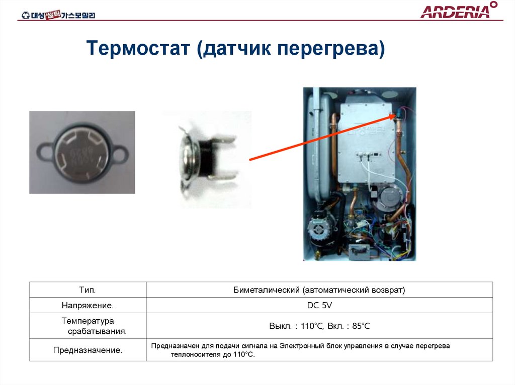 Термостат (датчик перегрева)