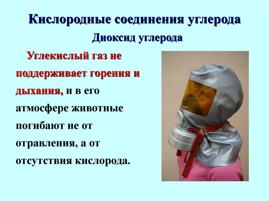 Кислородные соединения углерода