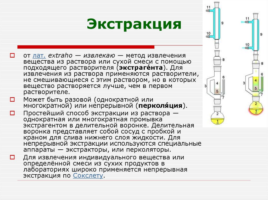 Экстракция